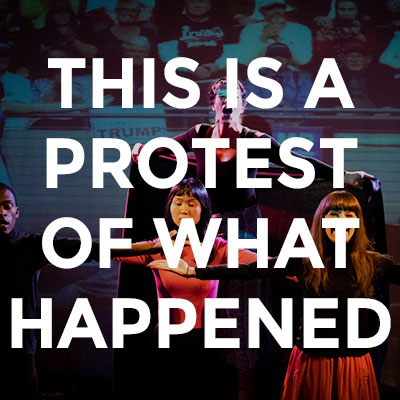 This is a protest of what happened image